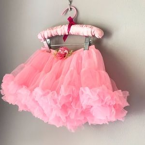 Pink Girls Tutu Skirt